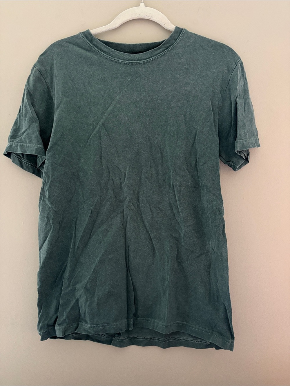 Comfort Colors Unisex Green Crew Neck T-Shirt Small